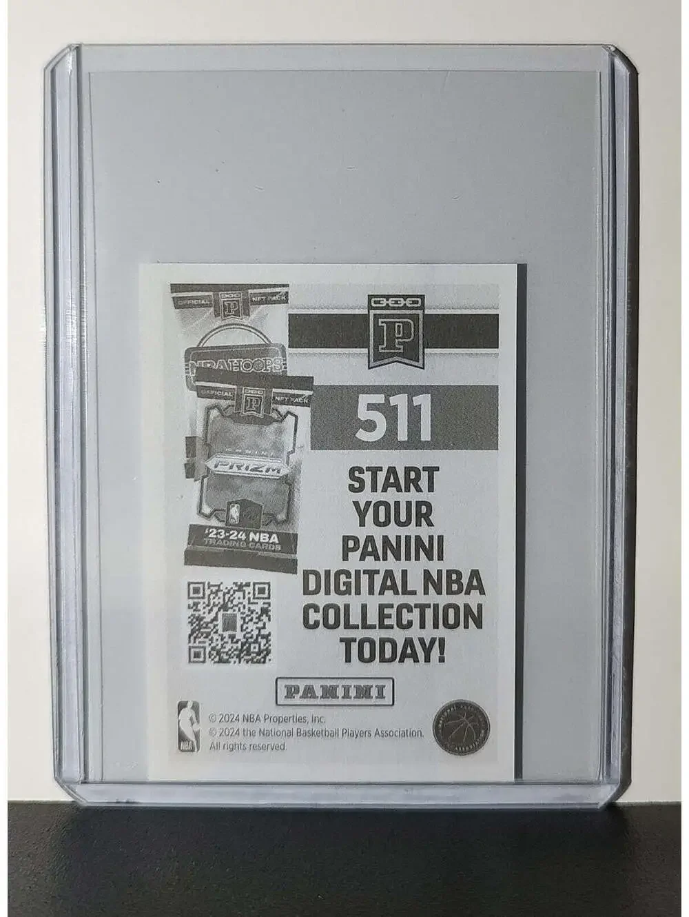NBA Logo 2024-25 Panini NBA #511 Sticker Card